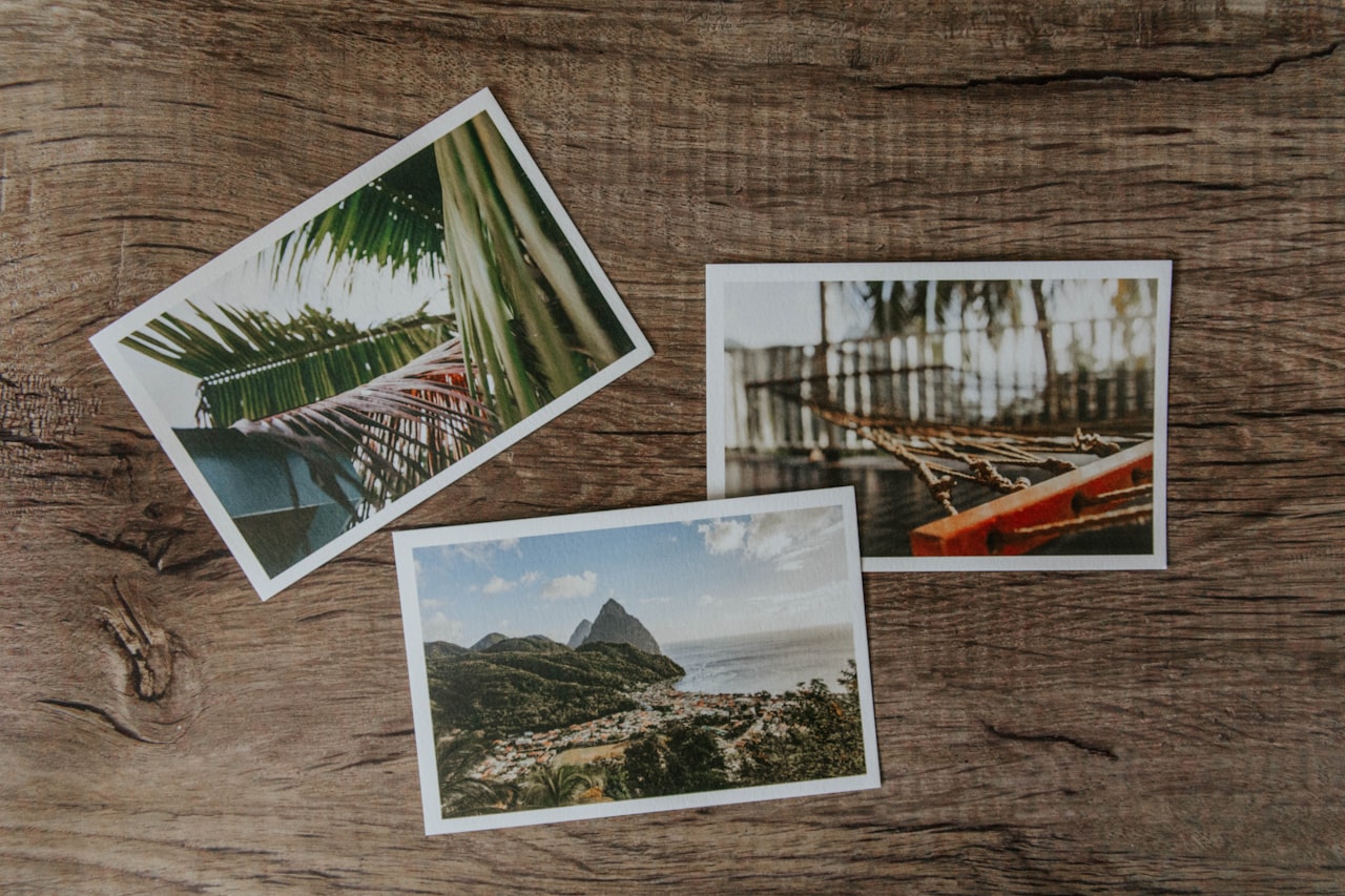 Različito veliki tiskani fotografski formati u usporedbi