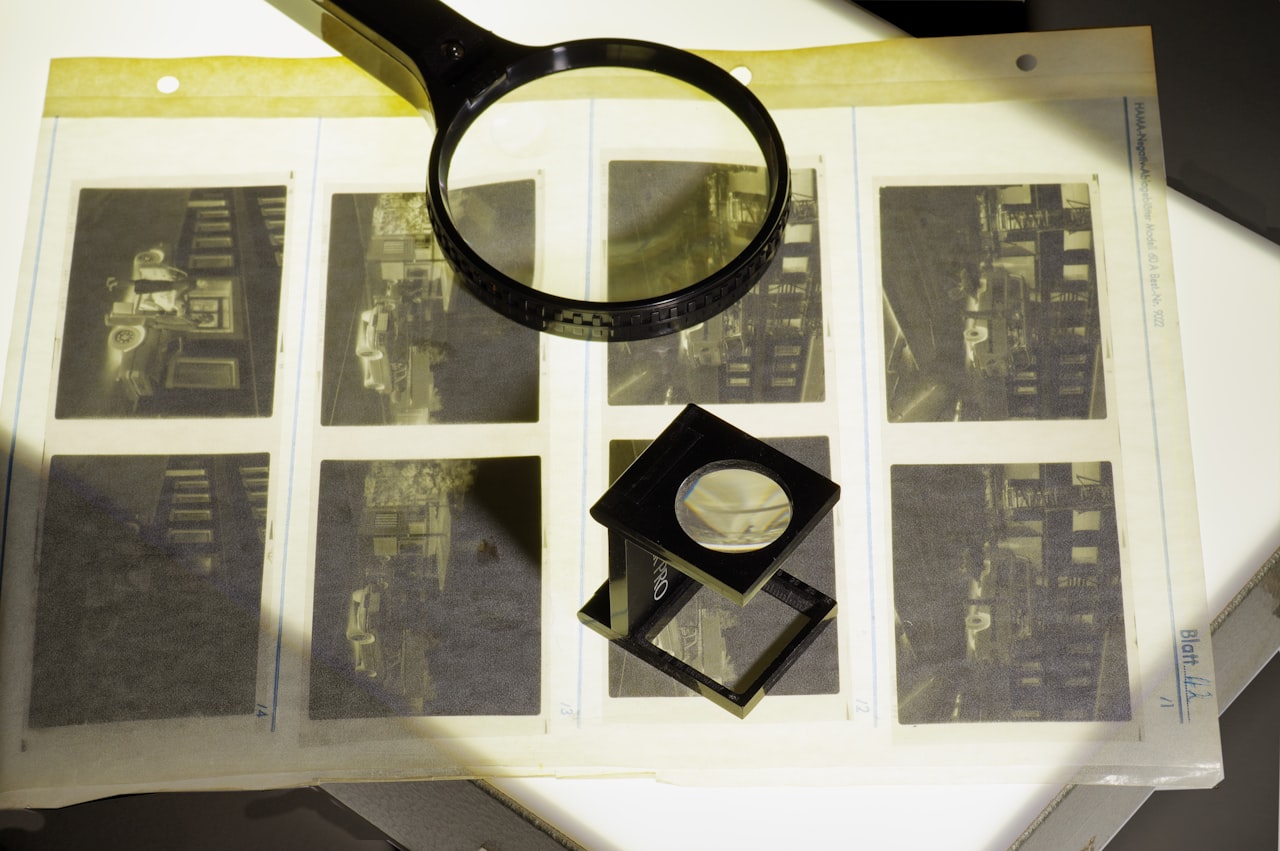 Pregled fotografija s povećalom — pažnja prema svakom detalju